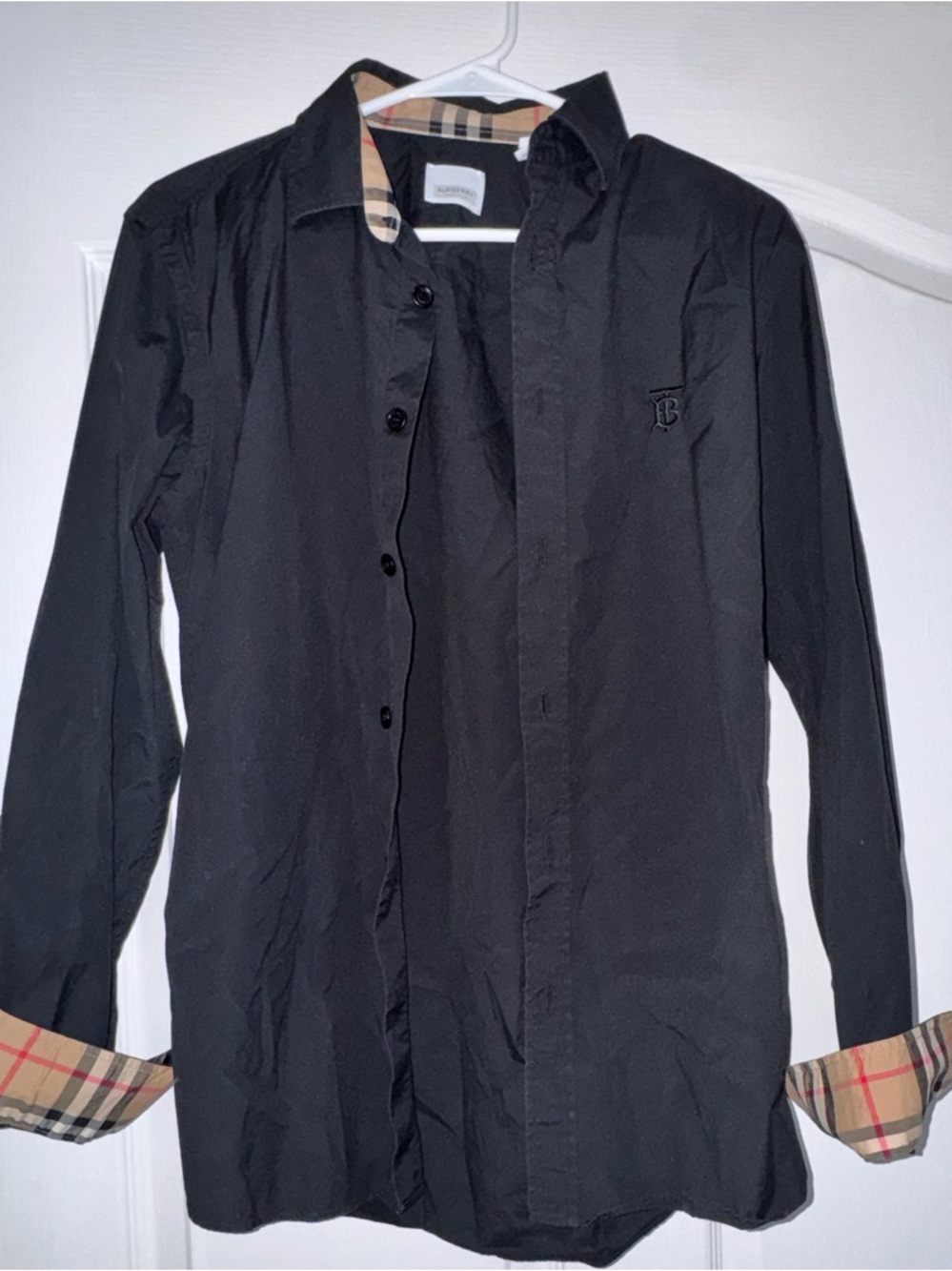Burberry White Button-Front Sherfield Shirt